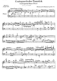 Two Dance Pieces for Piano, BV 235a Op.30a: Nr.1 Waffentanz by Ferruccio Busoni