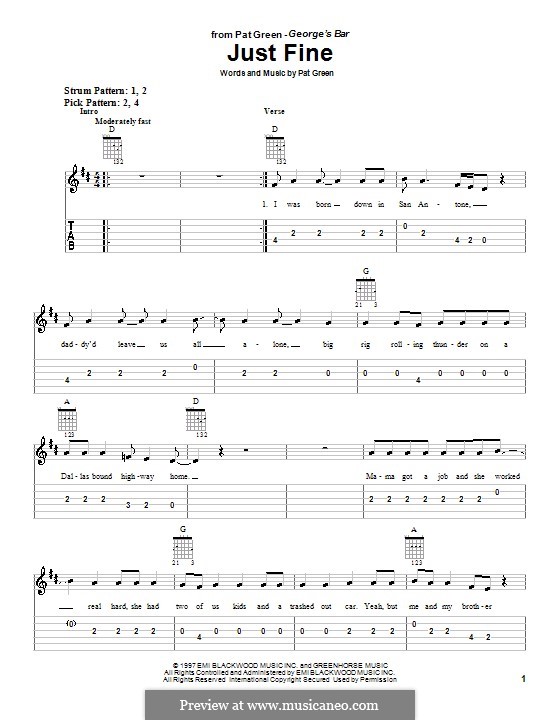 For guitar (very easy version)