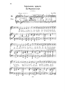 Eight Norwegian Tunes, Op.6: All Songs by Halfdan Kjerulf