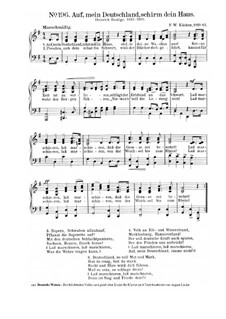 Auf, mein Deutschland, schirm dein Haus: Auf, mein Deutschland, schirm dein Haus by Friedrich Wilhelm Kücken