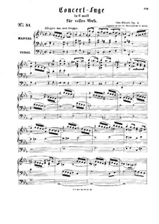 Concert-Fugue, Op.1: Concert-Fugue by Otto Dienel