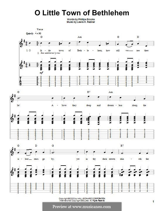 Guitar version: For a single performer by Lewis Henry Redner