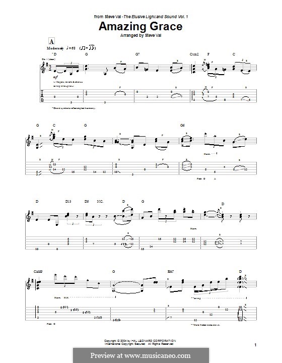 For one instrument (printable scores): For guitar with tab by folklore