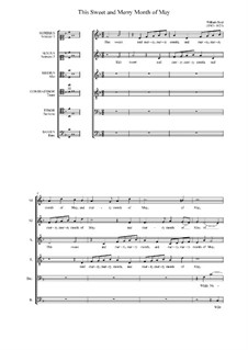 This Sweet and Merry Month of May: This Sweet and Merry Month of May by William Byrd