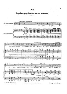 The March Flowers. Six Songs, Op.2i: The March Flowers. Six Songs by Felix Draeseke