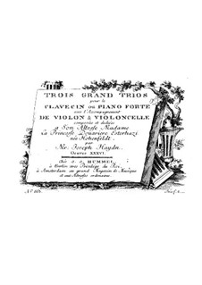 Klaviertrios (Sammlung), Hob.XV: Nr.18-20 by Joseph Haydn