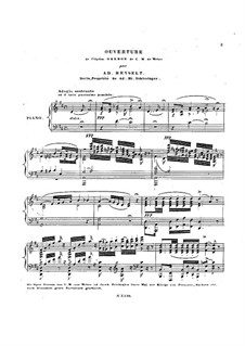 Ouvertüre: Für Klavier by Carl Maria von Weber