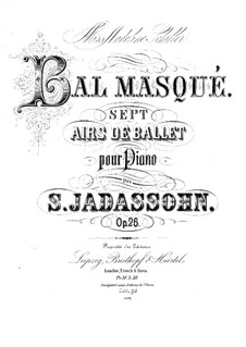 Maskenball, Op.26: Maskenball by Salomon Jadassohn