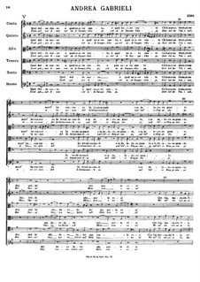 Quel dolce suono: Quel dolce suono by Andrea Gabrieli