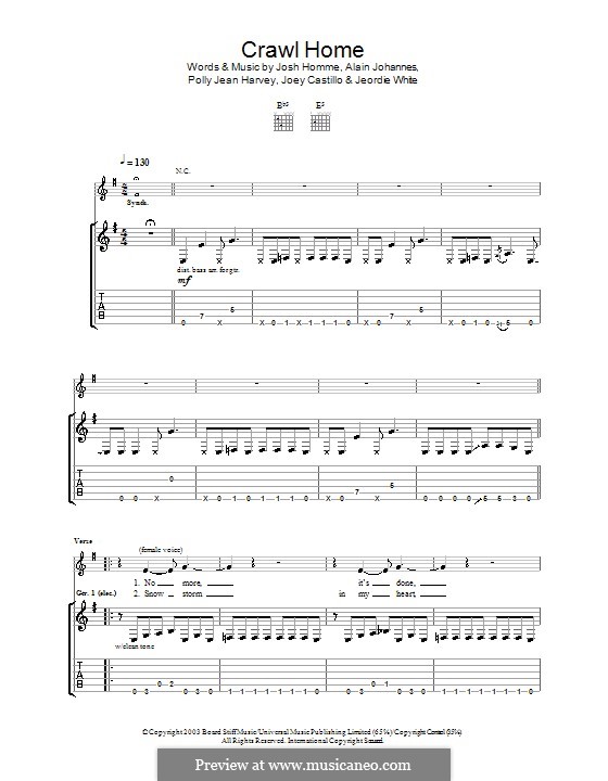 Crawl Home von A. Johannes, J. White, J. Castillo, P.J. Harvey auf