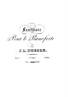 Fantasie in F-dur, Op.76 Craw 248: Fantasie in F-Dur by Jan Ladislav Dussek