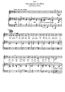 Der goldene Apfel: Che angoscia, che affano by Pietro Antonio Cesti