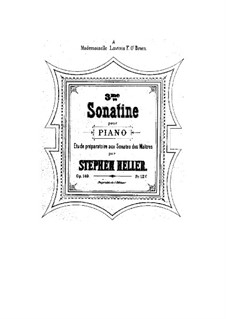 Sonatine für Klavier Nr.3 in d-Moll, Op.149: Sonatine für Klavier Nr.3 in d-Moll by Stephen Heller
