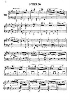 Scherzo in A-Dur: Für Klavier by Johann Nepomuk Hummel