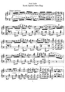 Scott Joplin's New Rag: Für Klavier by Scott Joplin