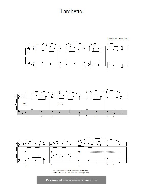 Sonate in d-Moll, K.34 L.S7 P.15: Für Klavier, leicht by Domenico Scarlatti