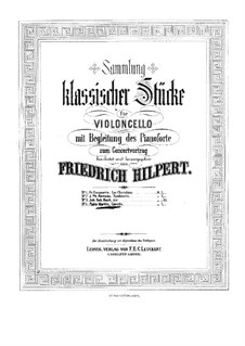 Gavotte: Für Cello und Klavier by Giovanni Battista Martini