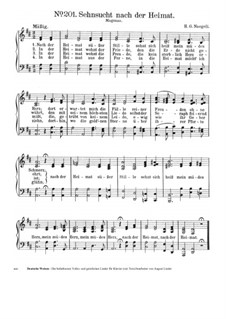 Sehnsucht nach der Heimat: Sehnsucht nach der Heimat by Hans Georg Nägeli