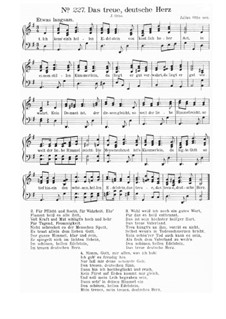Das treue, deutsche Herz: Das treue, deutsche Herz by Ernst Julius Otto