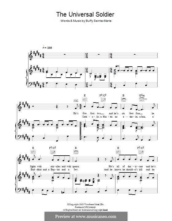 Soldier poet king аккорды