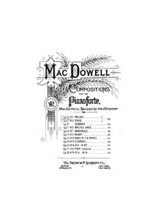 Präludium und Fuge, Op.13: Für Klavier by Edward MacDowell