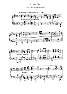 Sea Pieces, Op.55: Vollsammlung by Edward MacDowell