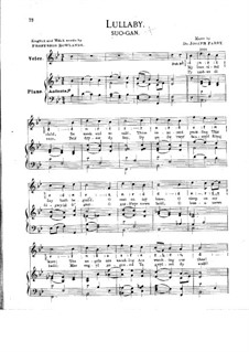 Wiegenlied: Wiegenlied by Joseph Parry