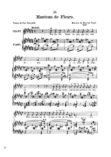 Manteau de Fleurs, M.39: Manteau de Fleurs by Maurice Ravel