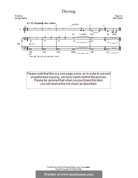 Driving: Driving by Ben Foskett