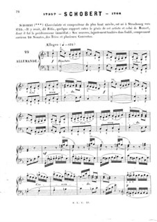 Allemande und Allegro molto: Allemande und Allegro molto by Johann Schobert