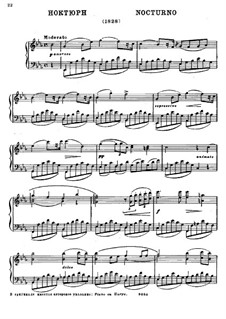 Nokturne für Klavier in Es-Dur: Nokturne für Klavier in Es-Dur by Michail Glinka