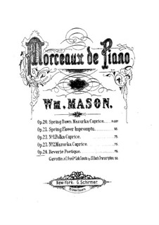 Rêverie poètique, Op.24: Rêverie poètique by William Mason