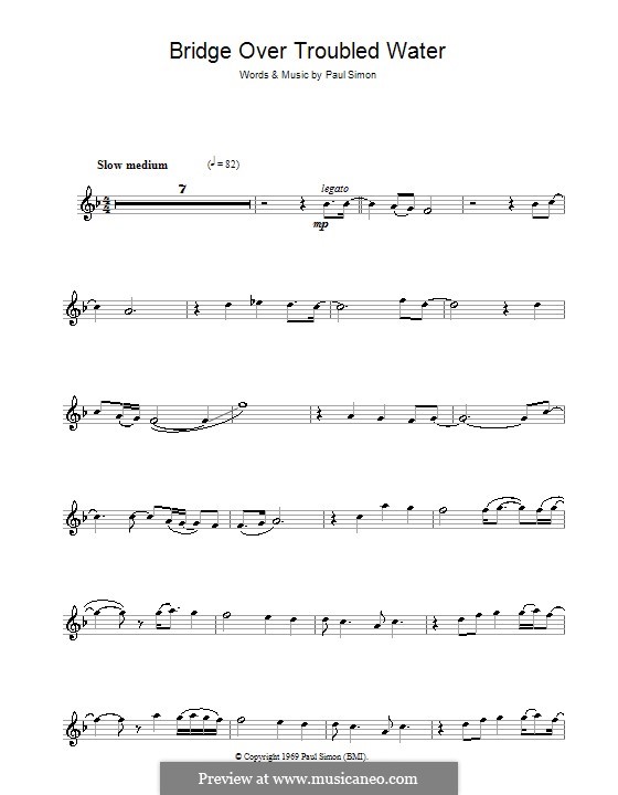 Instrumental version: Für Flöte by Paul Simon
