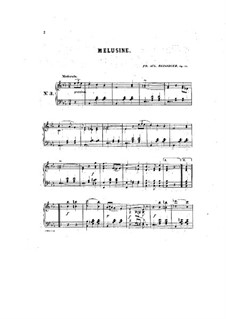 Melusine, Op.50 No.3: Melusine by Friedrich August Reissiger