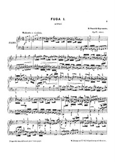 Sechs Fugen, Op.17: Sechs Fugen by Nikolai Rimsky-Korsakov