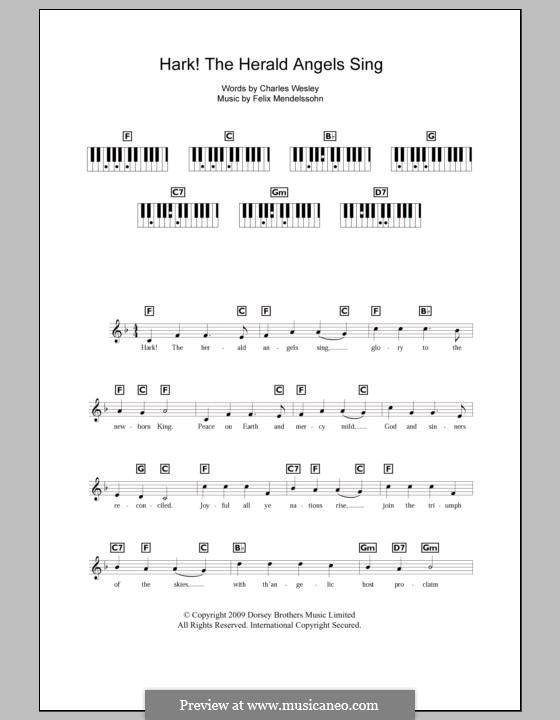 Piano version: Für Keyboard by Felix Mendelssohn-Bartholdy