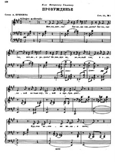 Vier Romanzen, Op.55: Vollsammlung by Nikolai Rimsky-Korsakov