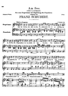 Am See, D.124: G-moll by Franz Schubert