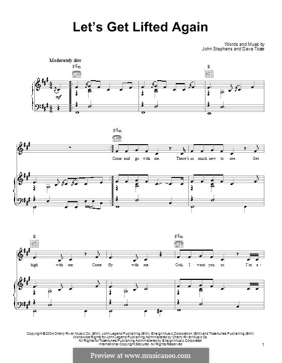 Let's Get Lifted Again (John Legend) von D. Tozer, J. Stephens auf ...