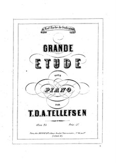 Grosse Etüde, Op.25: Grosse Etüde by Thomas Tellefsen