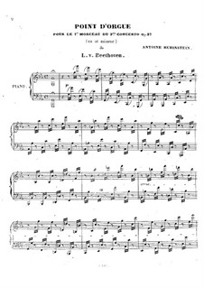 Kadenz zum Teil I aus dem Klavierkonzert Nr.3 von Beethoven: Kadenz zum Teil I aus dem Klavierkonzert Nr.3 von Beethoven by Anton Rubinstein