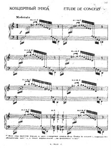 Konzert-Etüde in C-Dur: Konzert-Etüde in C-Dur by Anton Rubinstein
