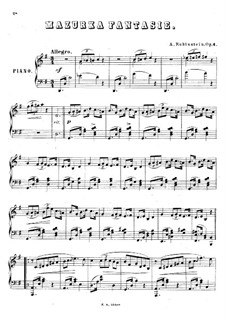 Mazurka-Fantasie in G-Dur, Op.4: Mazurka-Fantasie in G-Dur by Anton Rubinstein
