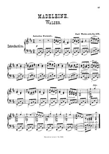 Madeleine, Op.126: Madeleine by Emil Waldteufel