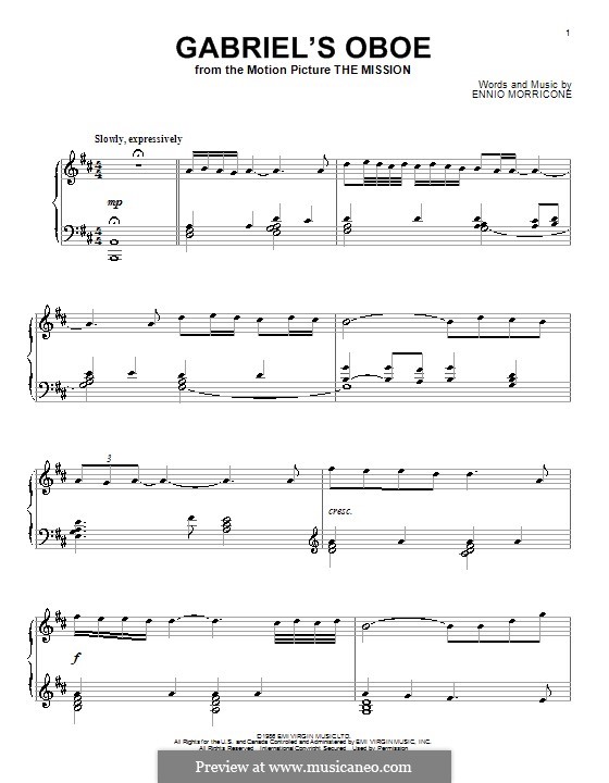 Instrumental version: Für Klavier by Ennio Morricone