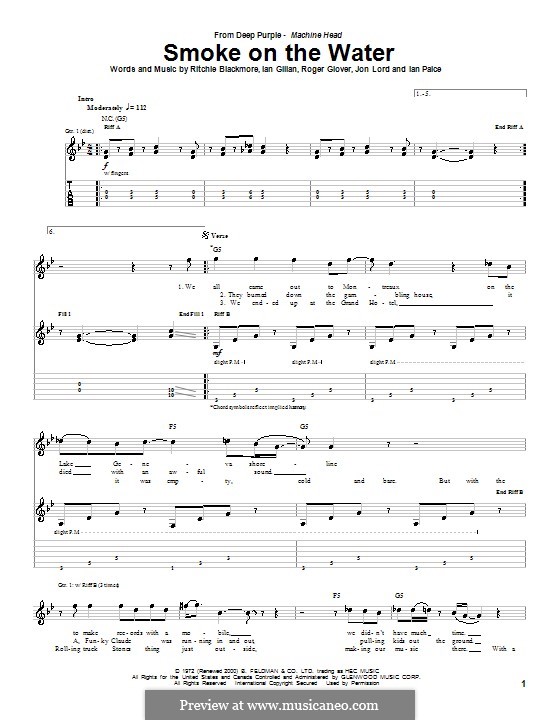 Instrumental version: Für Gitarre by Ian Gillan, Ian Paice, Jon Lord, Ritchie Blackmore, Roger Glover