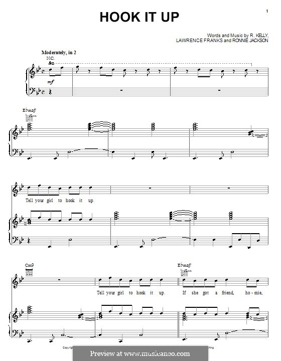 Hook It Up: Für Stimme und Klavier (oder Gitarre) by Lawrence Franks, Ronnie Jackson