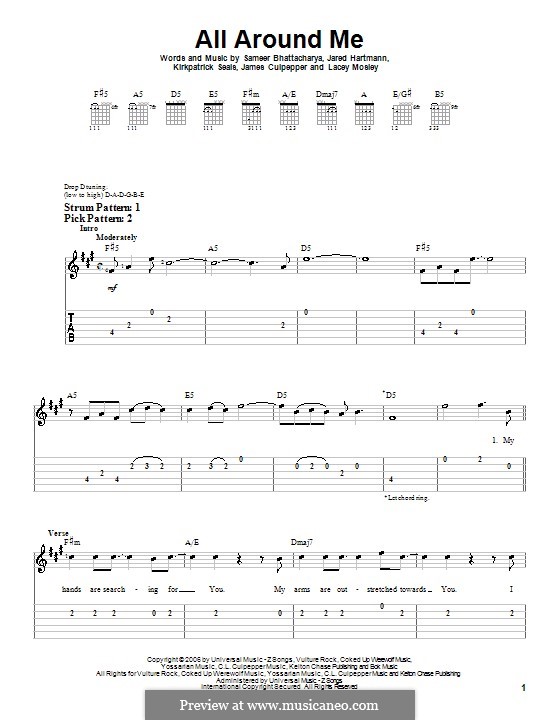 All Around Me (Flyleaf) von J. Culpepper, J. Hartmann, K. Seals, L