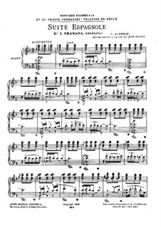 Vollständiger Zyklus: Für Klavier by Isaac Albéniz