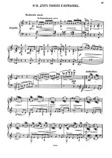 Raphael, Op.37: Nr.3 Duo von Raffael und Fornarina, für Klavier by Anton Arenski